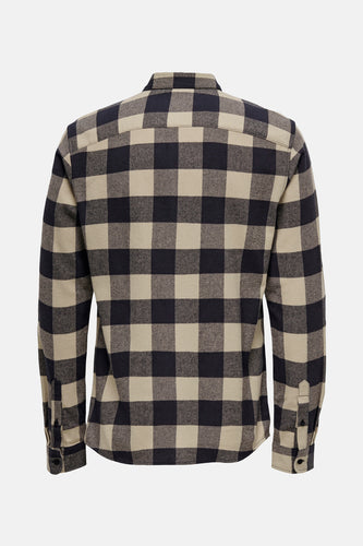 Chemise &agrave; manches longues - bleu - ONLY & SONS®