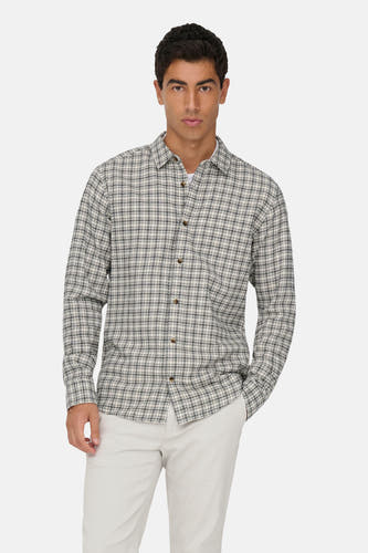 Hemd (lange mouwen) ecru - ONLY & SONS®