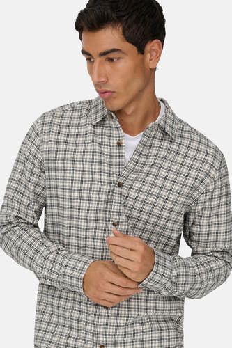Hemd (lange mouwen) ecru - ONLY & SONS®