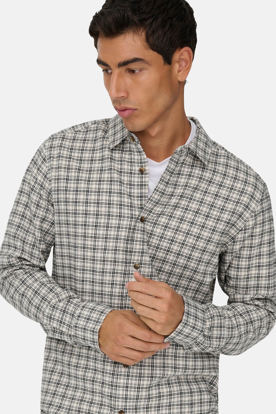 Hemd (lange mouwen) ecru - ONLY & SONS®