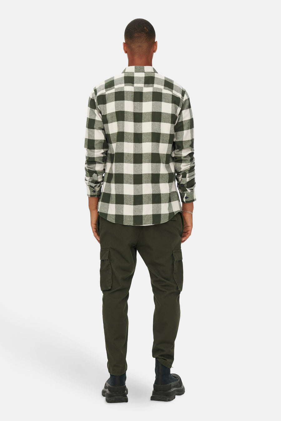 Chemise à manches longues - vert - ONLY & SONS®