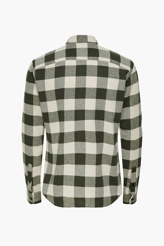 Chemise à manches longues - vert - ONLY & SONS®