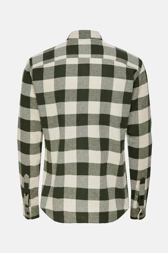 Chemise à manches longues - vert - ONLY & SONS®