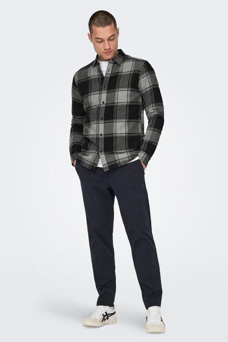 ONSGUDMUND LS CHECKED SHIRT NOOS