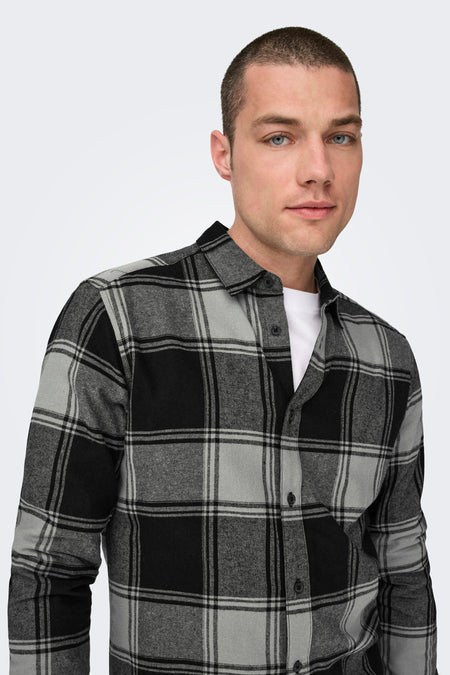 ONSGUDMUND LS CHECKED SHIRT NOOS
