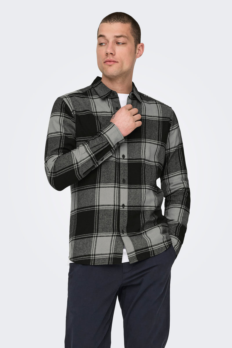 ONSGUDMUND LS CHECKED SHIRT NOOS