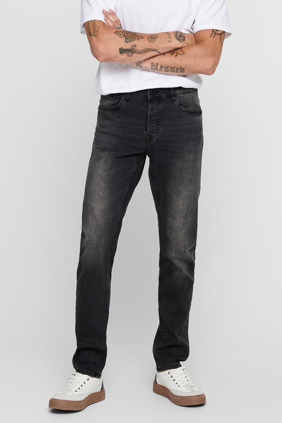 LOOM - dark grey denim - ONLY & SONS®
