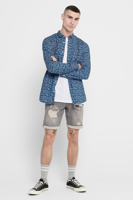 T-shirt - bleu