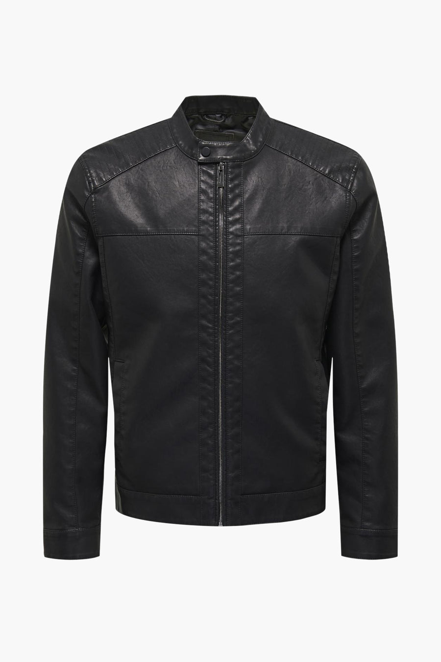 Leren jas - zwart - ONLY & SONS®