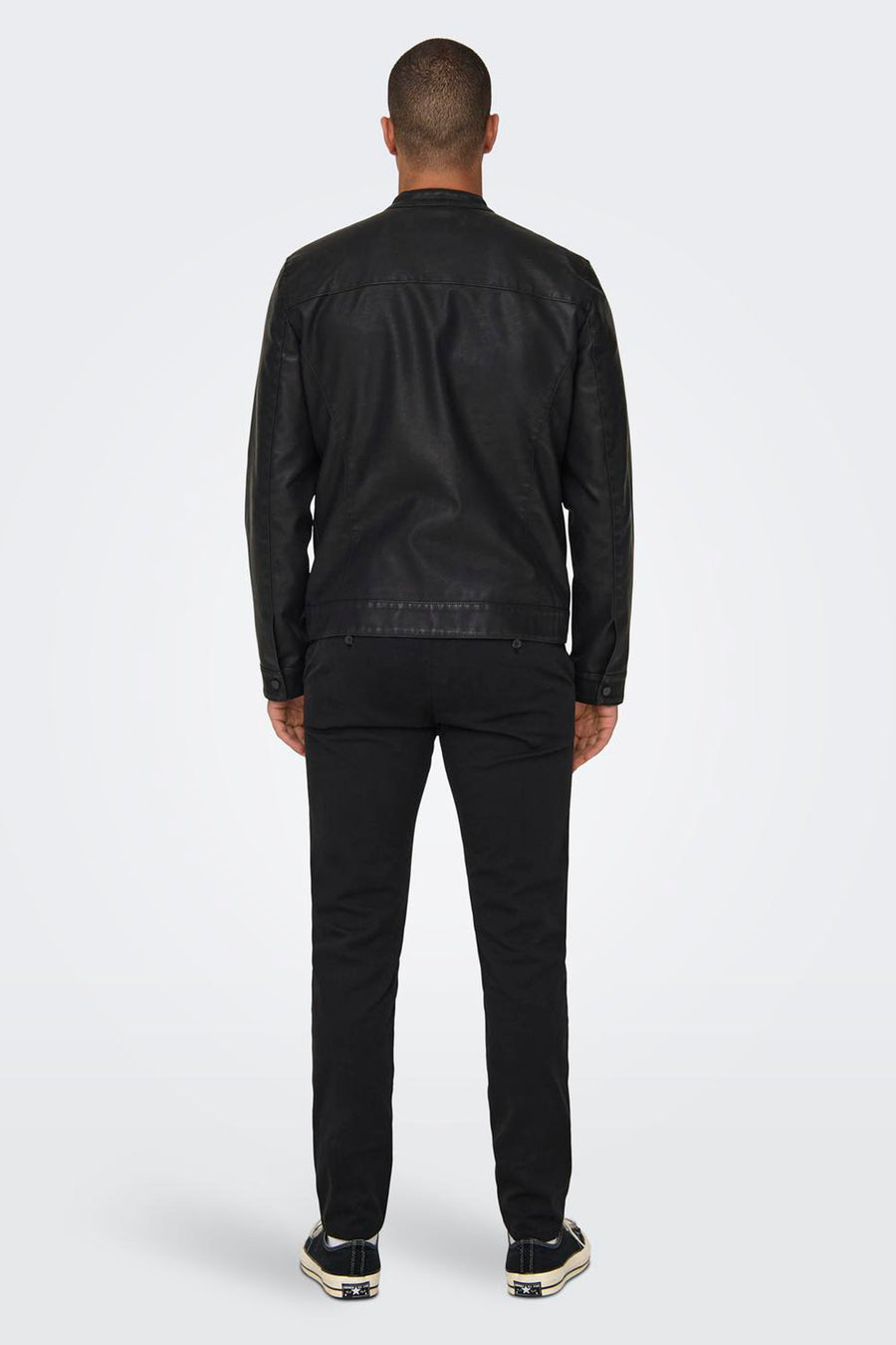 Leren jas - zwart - ONLY & SONS®