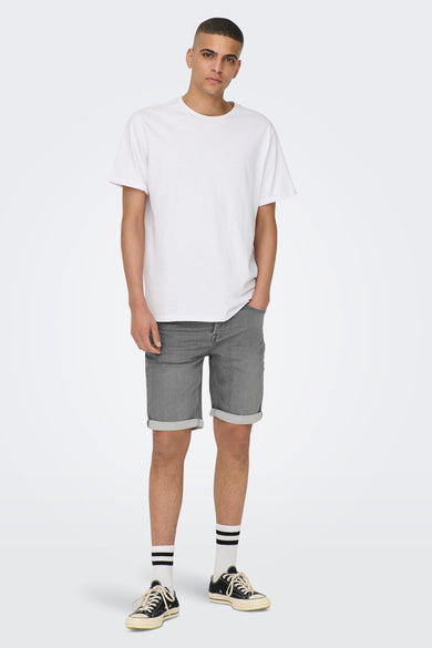 Jeansshort Grijs - ONLY & SONS®