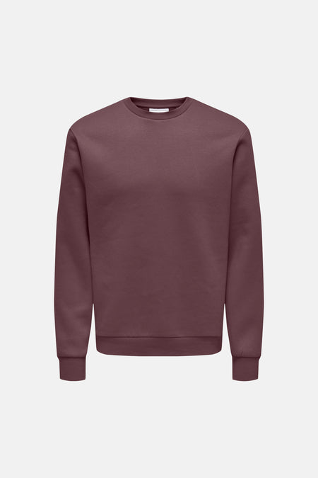 Sweater O-hals - paars