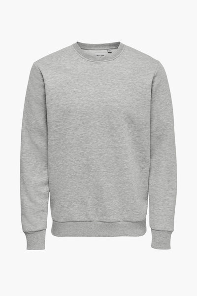 Sweat col O Gris - ONLY & SONS®