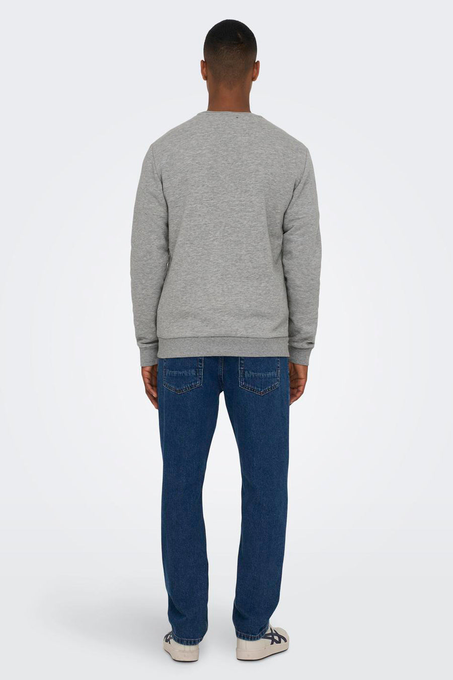 Sweat col O Gris - ONLY & SONS®