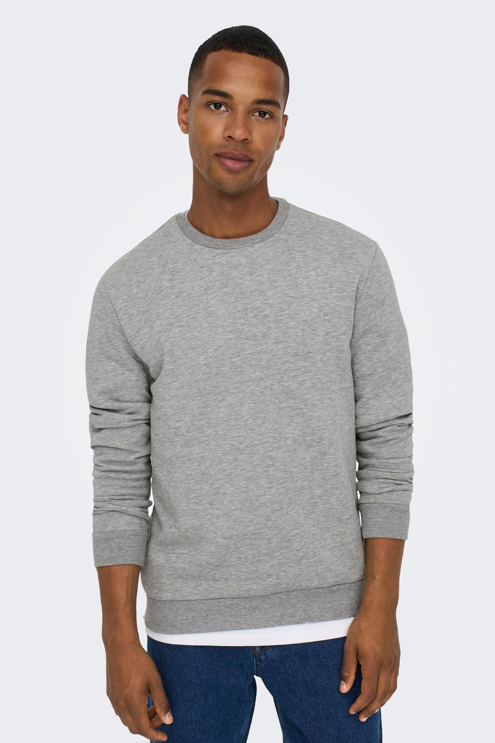 Sweat col O Gris - ONLY & SONS®