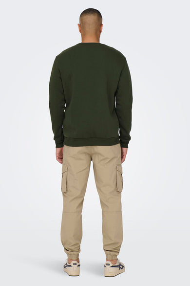 Sweater met ronde hals Groen - ONLY & SONS®