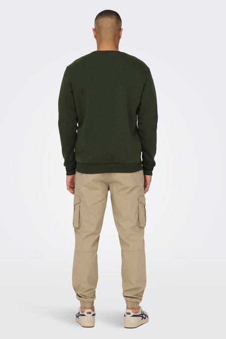 Sweater met ronde hals Groen - ONLY & SONS®