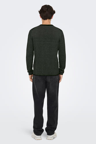 Trui met ronde hals zwart - ONLY & SONS®