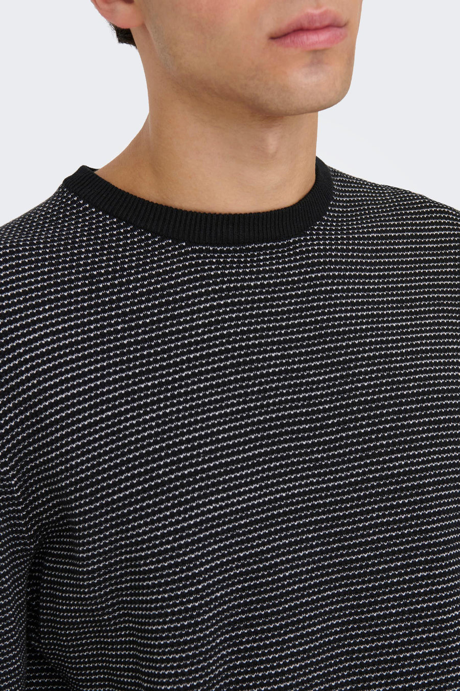 Trui met ronde hals zwart - ONLY & SONS®