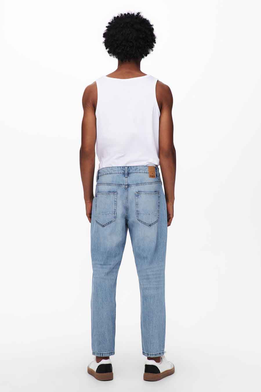 Tapered jeans - light blue denim - ONLY & SONS® - 3