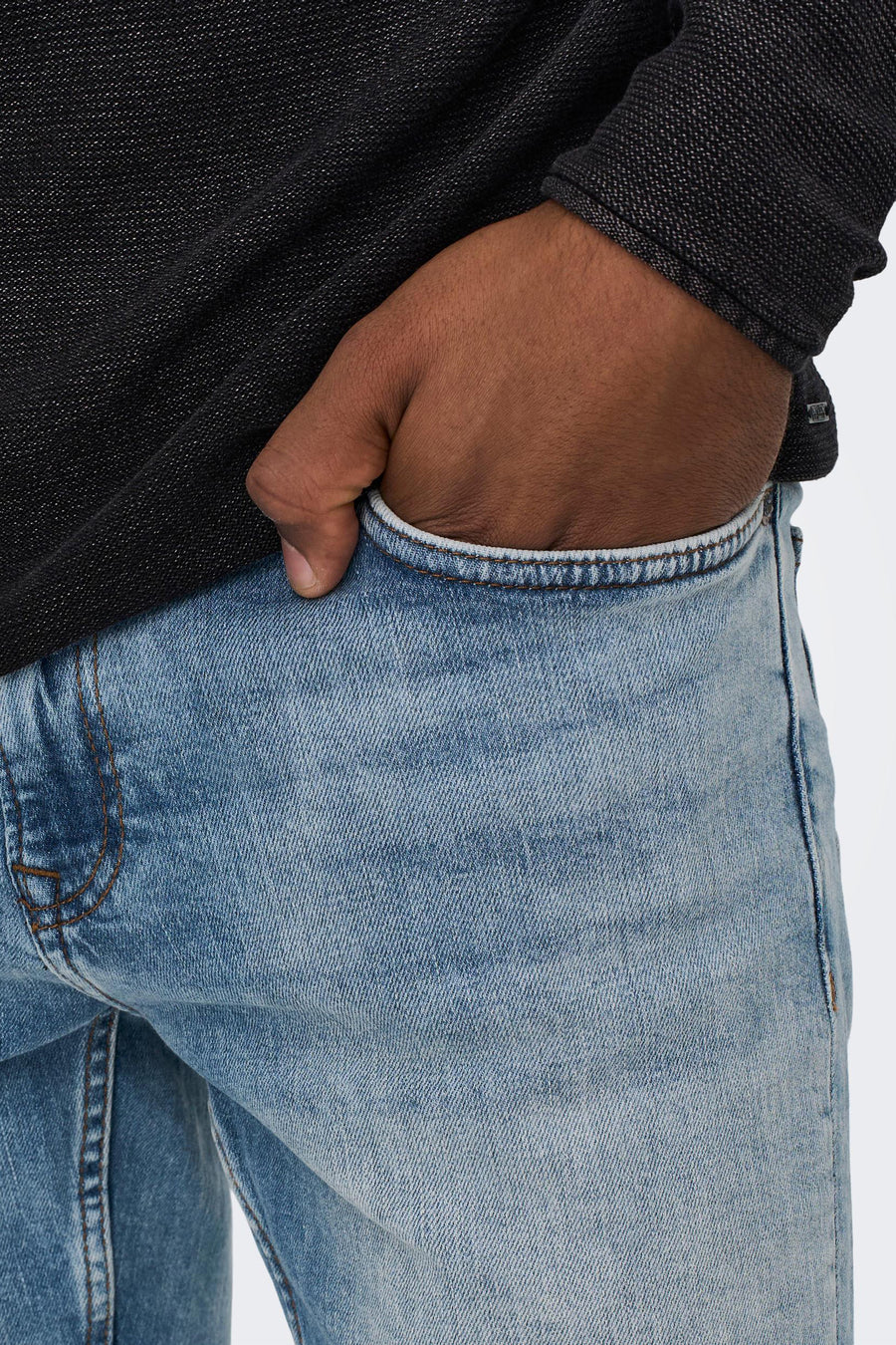 Jean slim - denim bleu clair