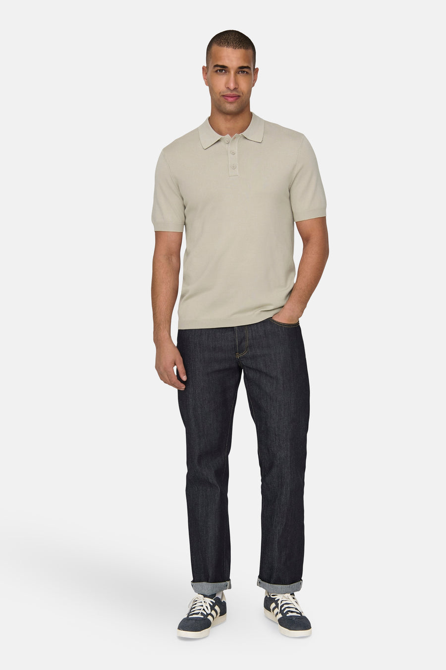 Pull - Beige - ONLY & SONS®