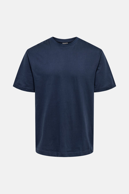 T-shirt met korte mouwen - blauw