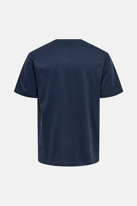 T-shirt met korte mouwen - blauw