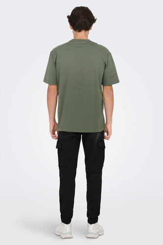 T-shirt à manches courtes - vert - ONLY & SONS® - 7