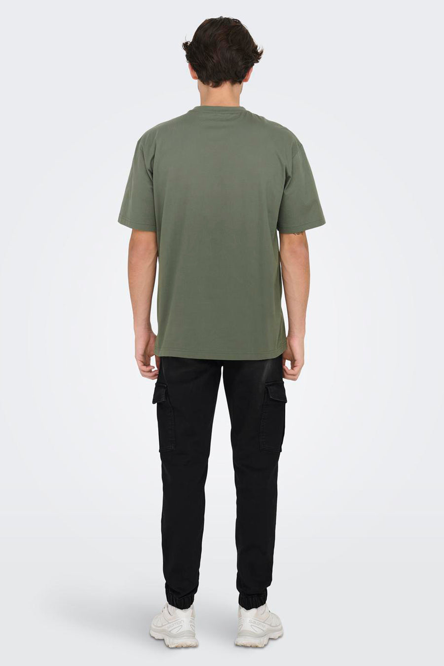 T-shirt à manches courtes - vert - ONLY & SONS® - 3