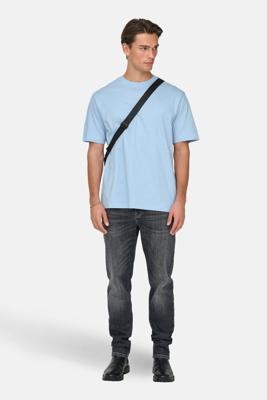 T-shirt met korte mouwen - blauw - ONLY & SONS® - 2