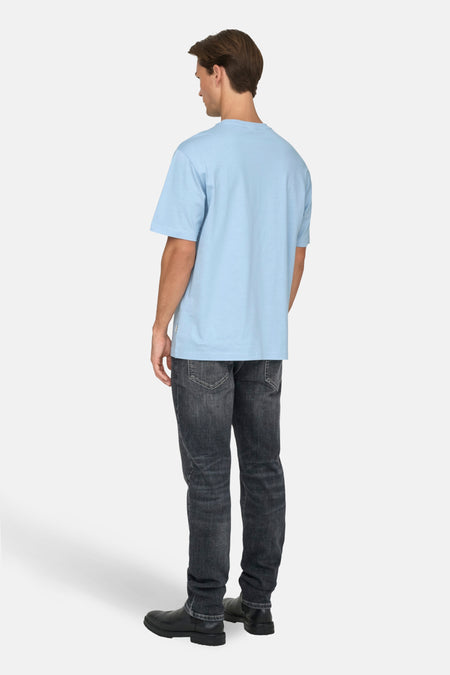 T-shirt met korte mouwen - blauw