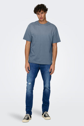 T-shirt - blauw