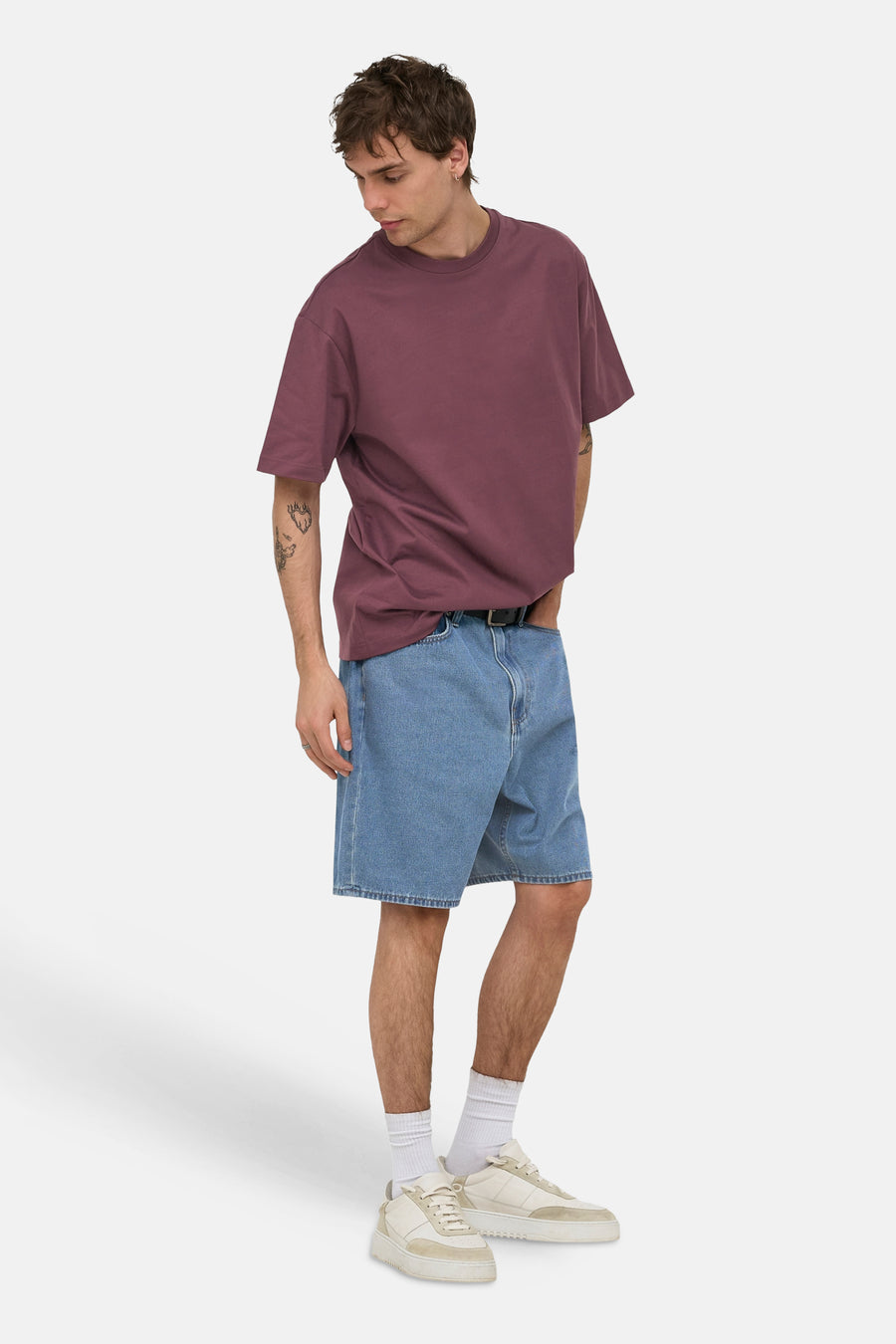 T-shirt met korte mouwen - paars