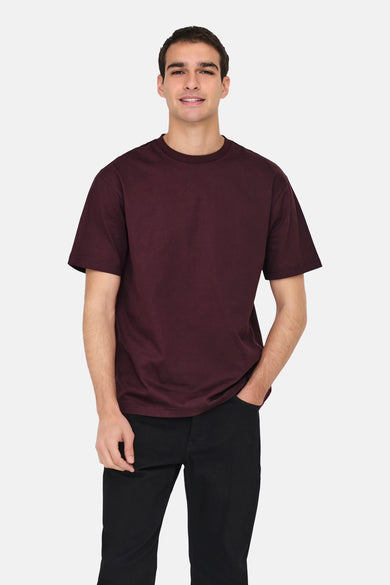 T-shirt (korte mouwen) Rood - ONLY & SONS®