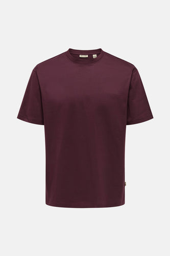 T-shirt à manches courtes - Bordeaux - ONLY & SONS®