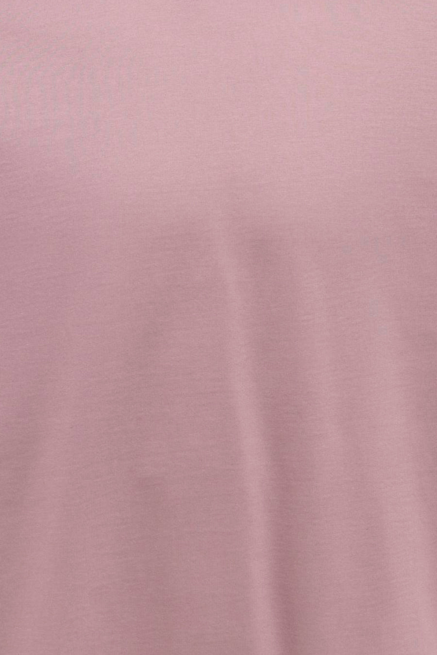 T-shirt rose (manches courtes) d'ONLY & SONS, avec une subtile texture en coton et des plis légers.