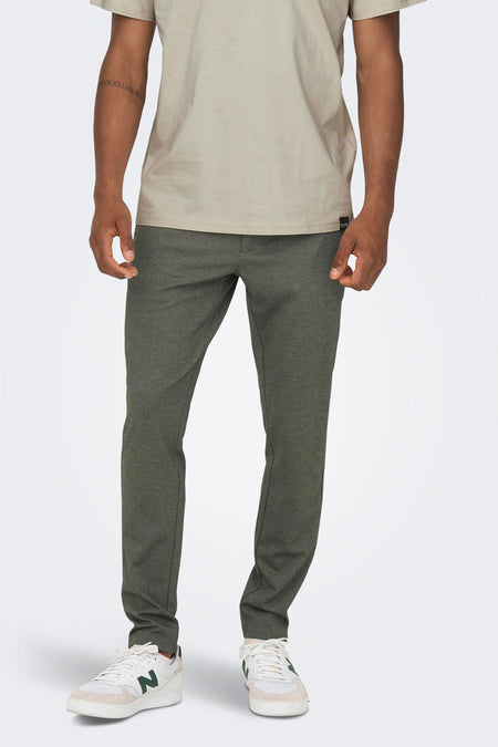 ONSMARK SLIM HERRINGBONE 2911 PANT NOOS