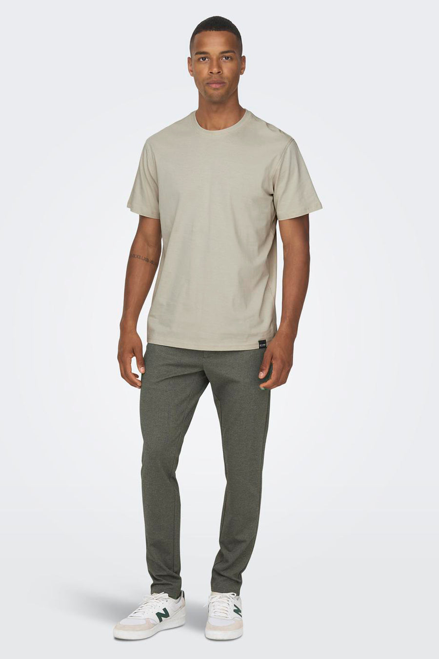 Pantalon - brun - ONLY & SONS®