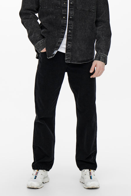 Jeans wide Black denim - ONLY & SONS®