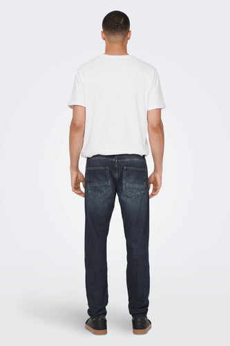 Tapered jeans - dark grey denim - ONLY & SONS® - 7