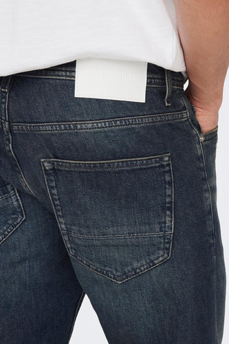 Tapered jeans - dark grey denim - ONLY & SONS® - 7