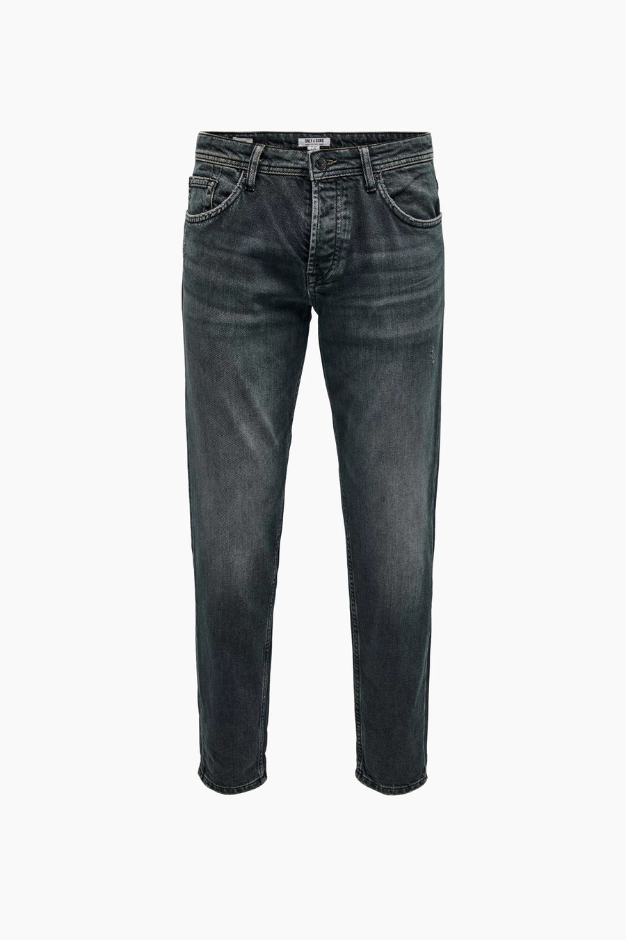 Tapered jeans - dark grey denim - ONLY & SONS® - 6