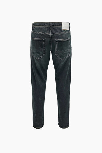 Tapered jeans - dark grey denim - ONLY & SONS® - 7