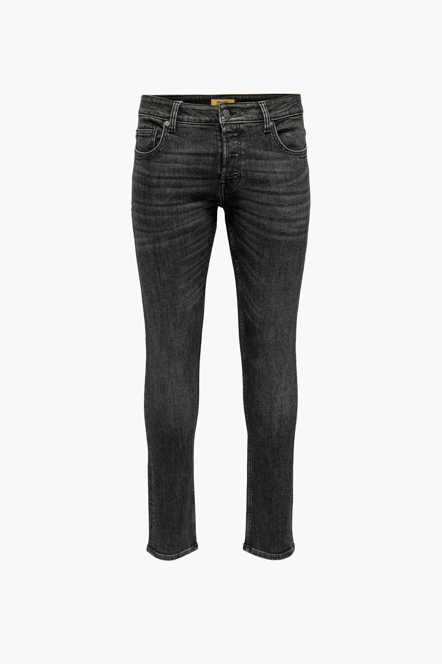Jean slim - denim gris anthracite