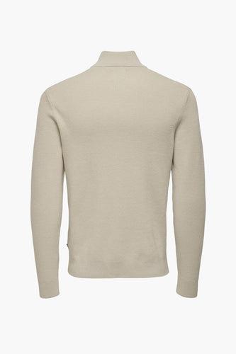 Pull met rolkraag - ecru - ONLY & SONS®