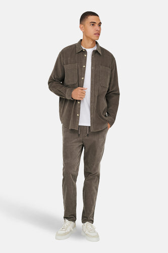 ONSALP RLX 2PKT WASHD CORD LS SHIRT NOOS