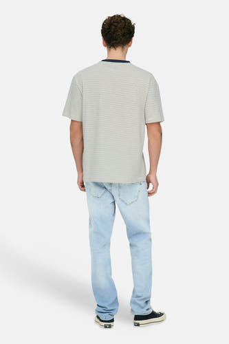 Straight jeans - light blue denim
