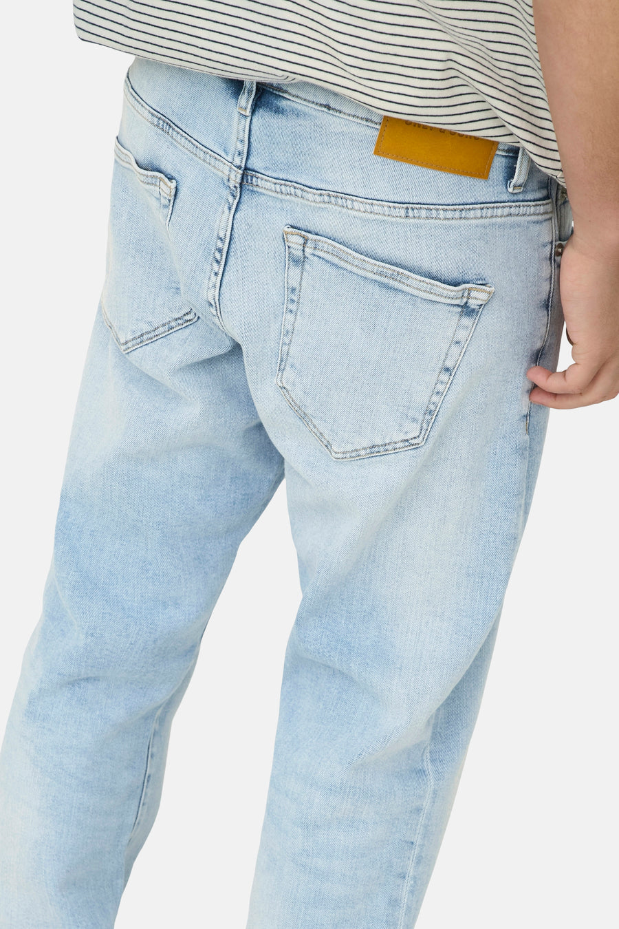 Straight jeans - light blue denim