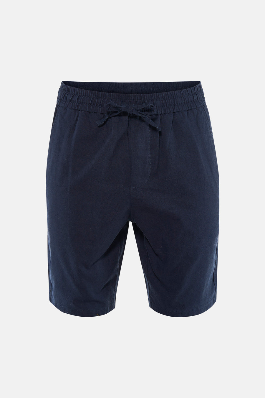 Short bleu ONLY & SONS® avec taille élastique et poche arrière, vue de dos.